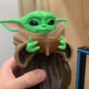 baby yoda cosplay figurine